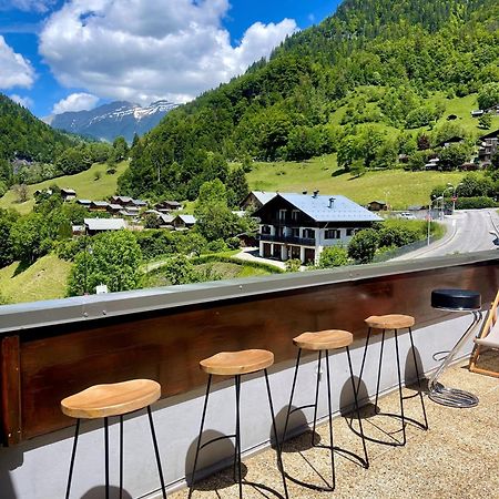 Hotel Le Montblanc Flumet Exterior foto