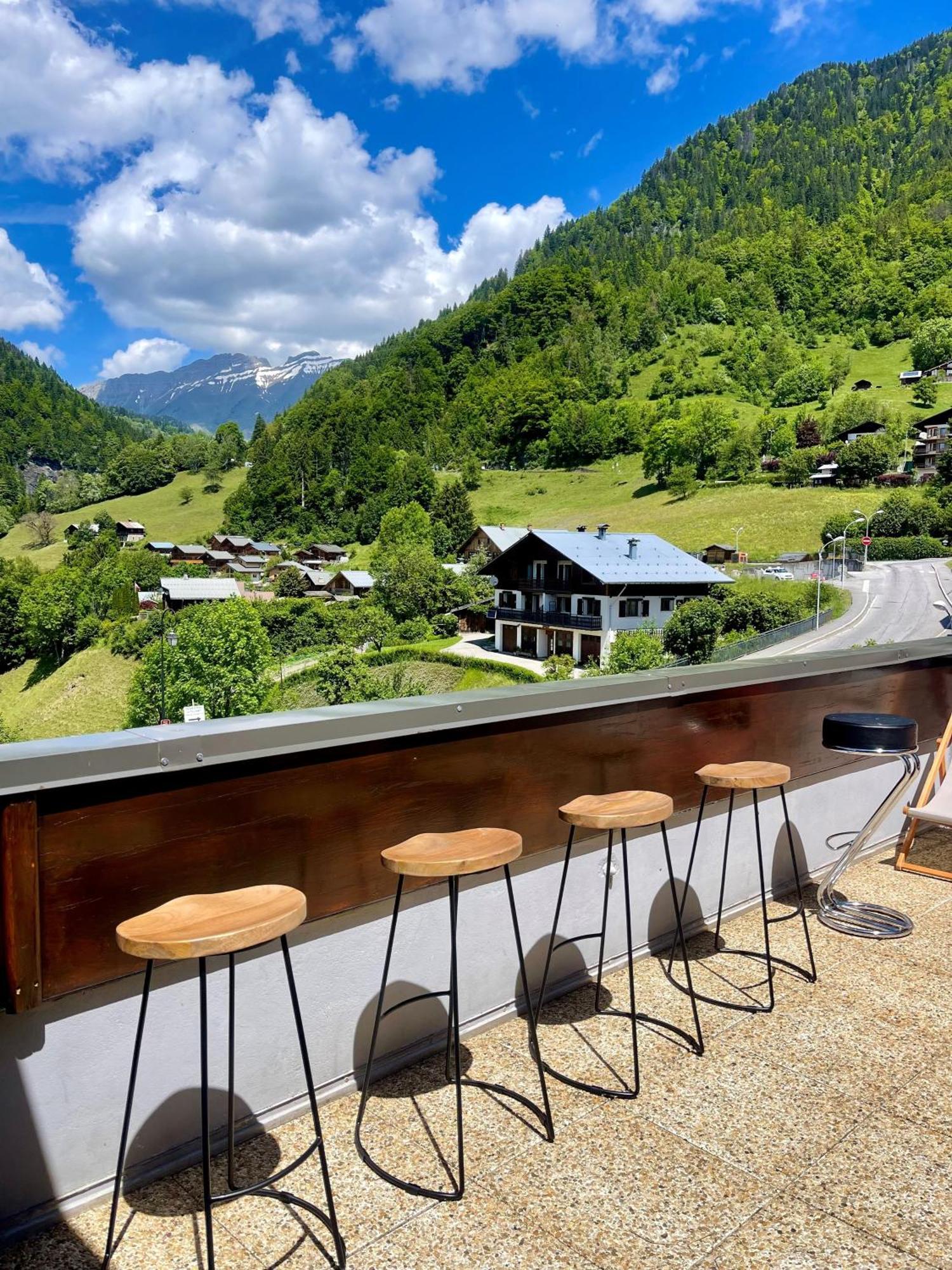 Hotel Le Montblanc Flumet Exterior foto